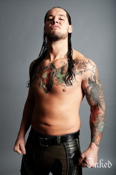 Татуированные звезды WWE. Фотосет для журнала Inked